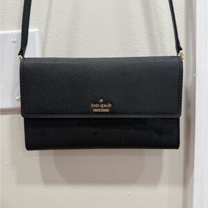 Kate Spade Saffiano Leather Crossbody Wallet